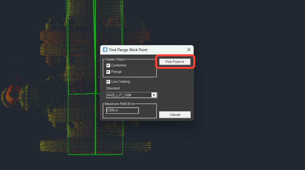 Using the Flange tool in CloudWorx for AutoCAD - Step 8.jpeg