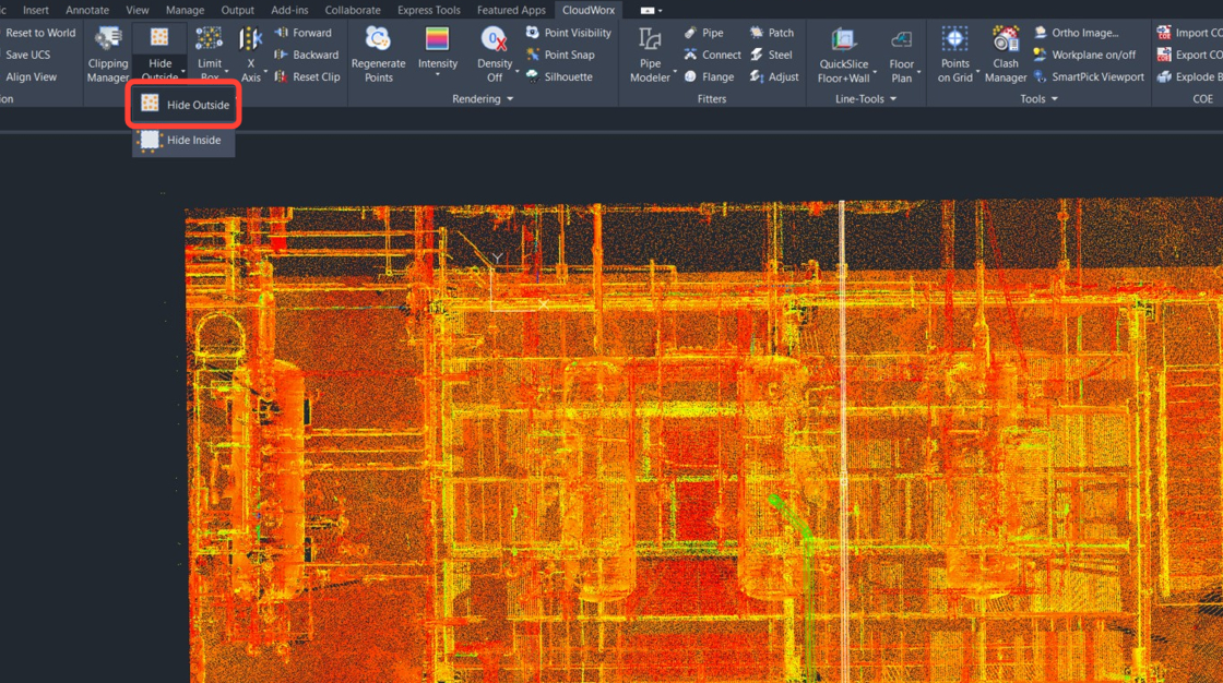 Using the Flange tool in CloudWorx for AutoCAD - Step 1.jpeg