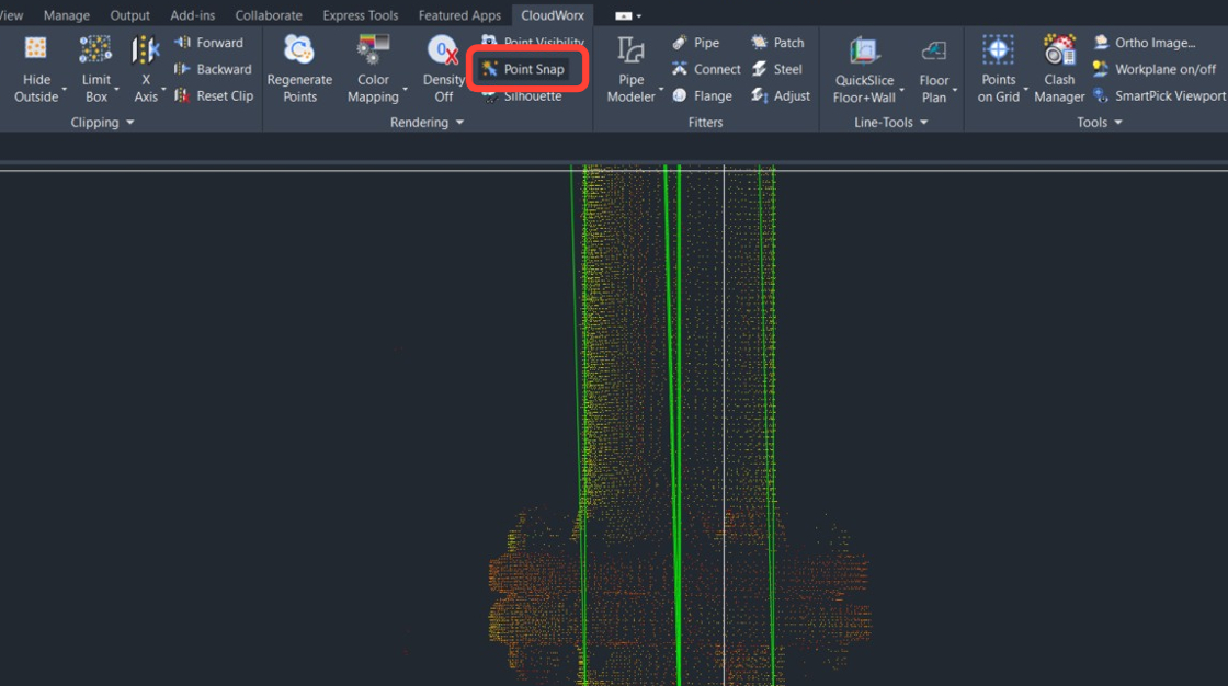 Using the Flange tool in CloudWorx for AutoCAD - Step 5.jpeg