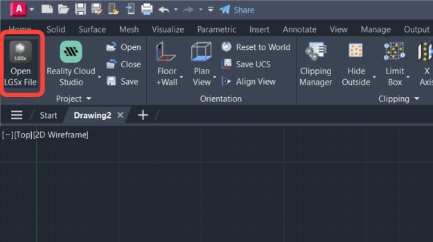 Extracting concrete footings for plant structures using the line tools in CloudWorx - Step 1 (1).png